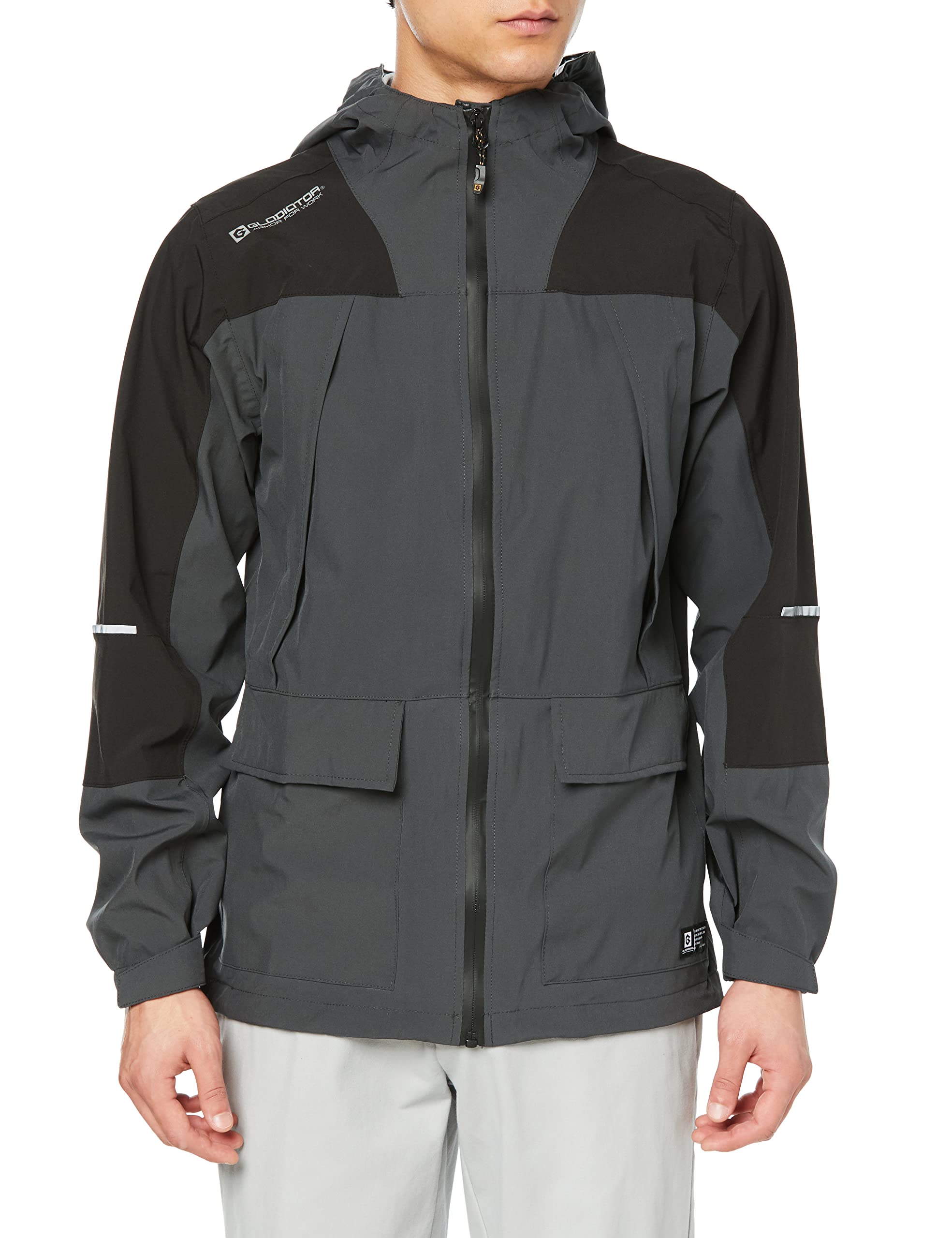 Куртка 4WAY Stretch Rain L [Kokos Nobuoka] G-5411, Угольный,