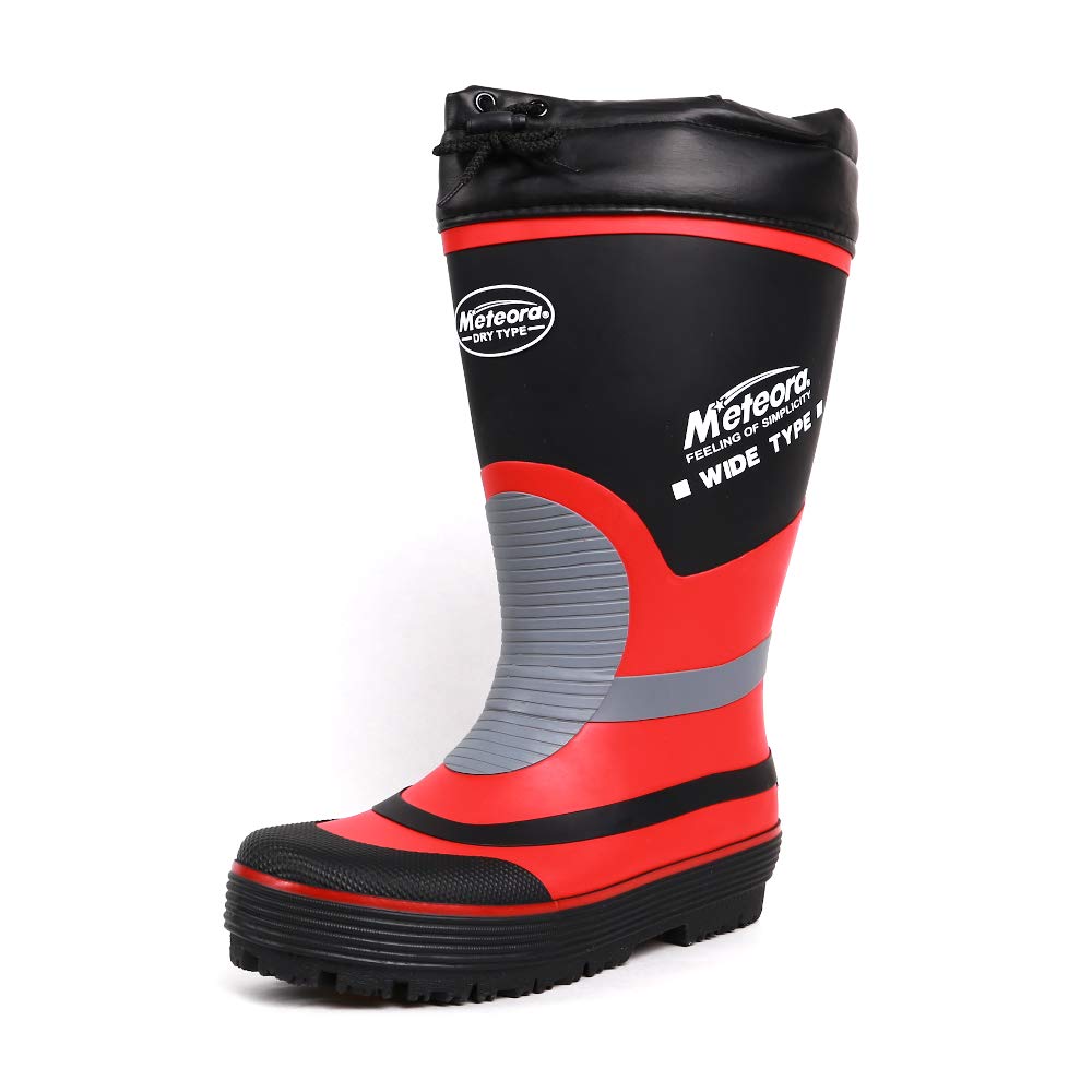 Kokos Nobuoka Work Wide Waist Design with Inner Ziploa Sizes Size 25 Boots, Cover, Sweat-Wicking, Quick-Drying Lining, Men s, Black, S/M/L, (25.5-26.0 чёрный